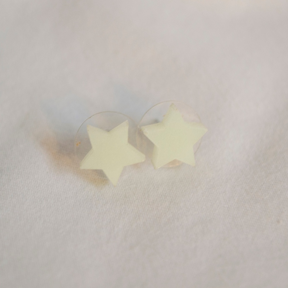 Glow-in-the-Dark Star Studs
